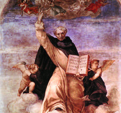 San Vincenzo Ferrer in gloria